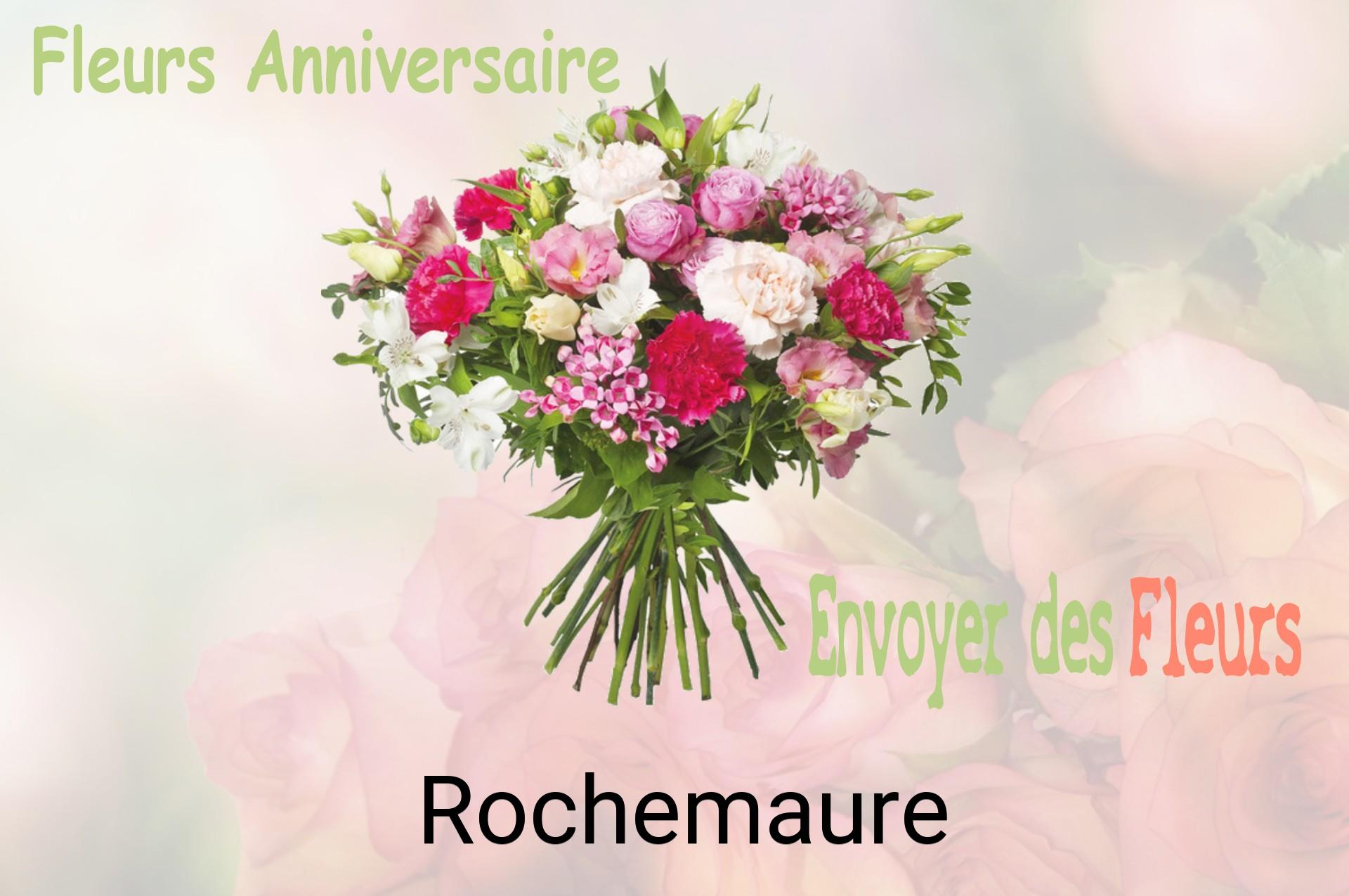 Bouquet de fleurs d’anniversaire livré à Rochemaure