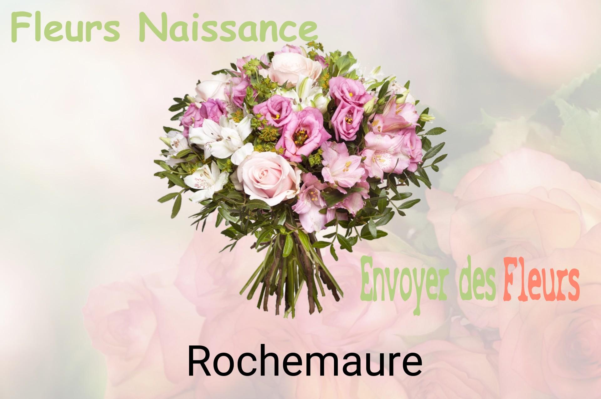 Bouquet de fleurs de naissance livré à Rochemaure